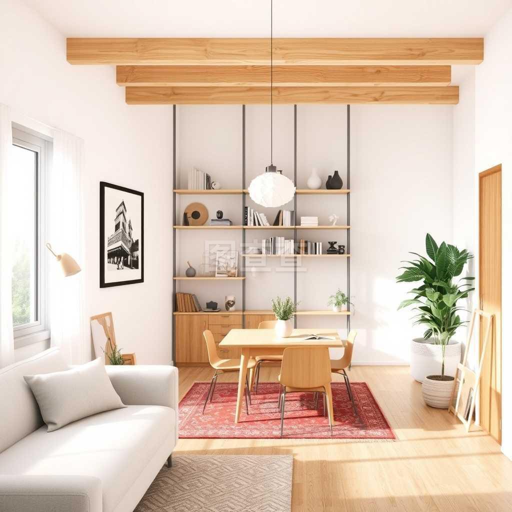 用于設計師和施工人員矢量的應用程序,家庭內視圖3D結構,室內物品,書架和書籍。管理的特殊工具。室內建筑,室內裝飾